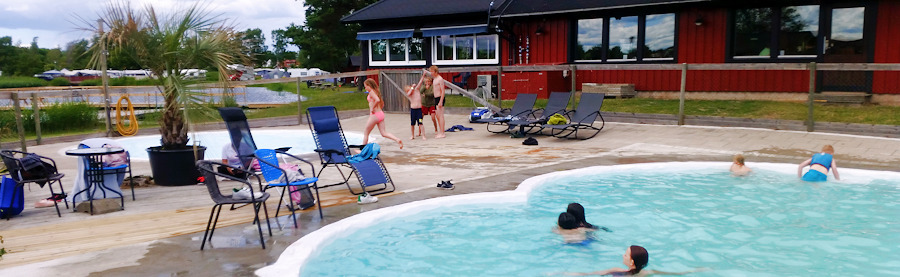 Pool på dalskärs camping