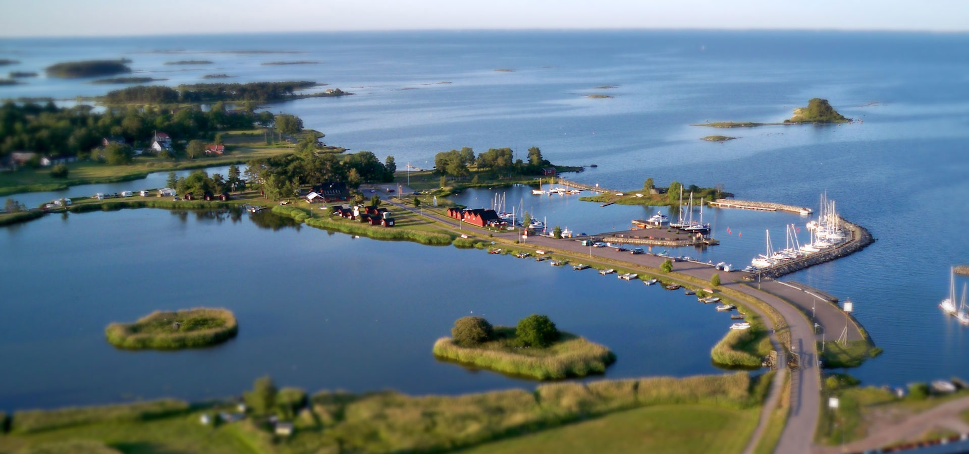 Dalskärs camping flygbild
